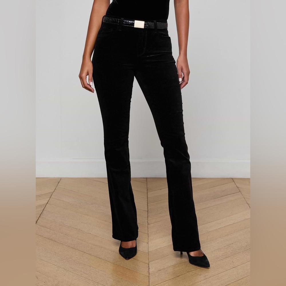 L'AGENCE Black Velvet Jean - Picture 2 of 10